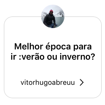 Melhor época para ir: inverno ou verão?