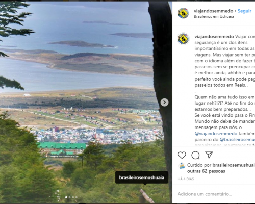 Blog Viajando Se Medo conhece Ushuaia | Brasileiros em Ushuaia