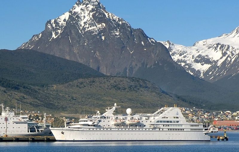 Temporada de cruzeiros em Ushuaia