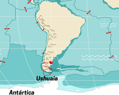Curiosidade: Como é a geografia de Ushuaia?