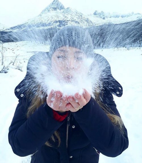 Neve em Ushuaia