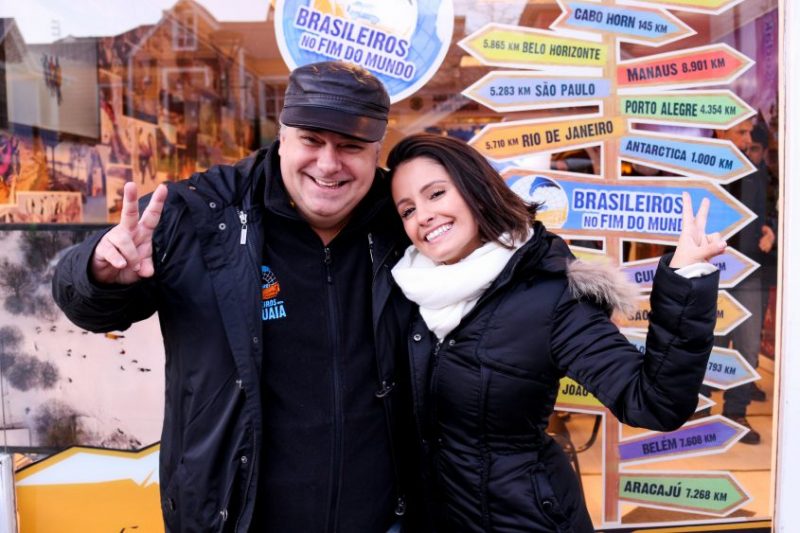 Brasileiros em Ushuaia recebe Amanda de Godoi no Fim do Mundo