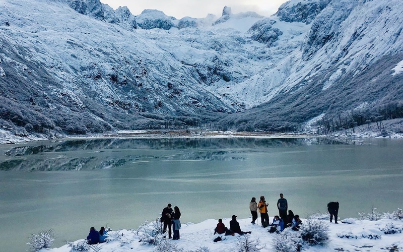 Laguna Esmeralda no Inverno | Brasileiros em Ushuaia