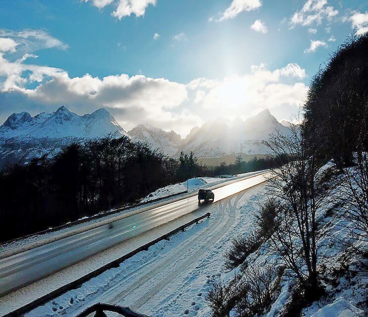 inverno em ushuaia