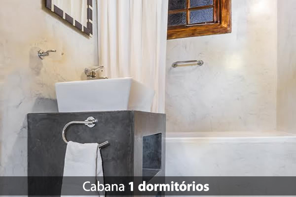 Banheiro Cabana 1 Dormitório | Brasileiros em Ushuaia
