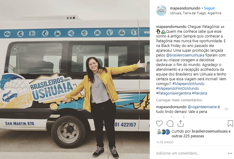 Ushuaia e Elcalafate - Tharsila Fernanda Mapeandomundo 1