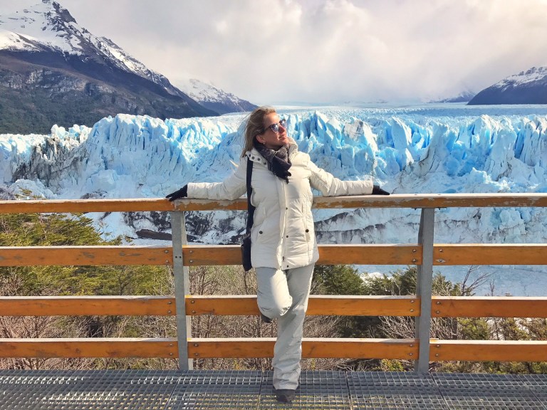 Paula Gabi - Blog Gabi Trips - Passarela Perito Moreno | Brasileiros em Ushuaia