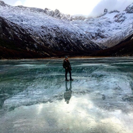 Laguna Esmeralda Flávia Pires Explora Ushuaia | Brasileiros em Ushuaia