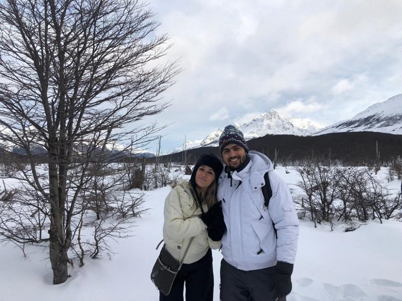 Avelina Falco do Blog Vivendo a Vida Pelo Mundo visita Ushuaia! | Brasileiros em Ushuaia