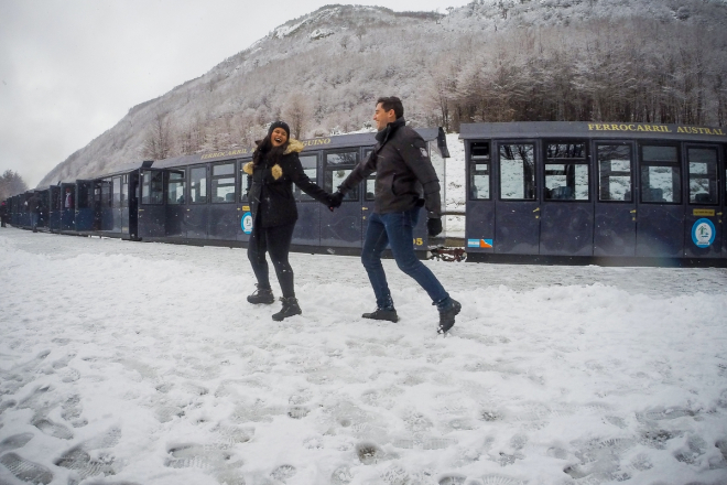 Blog Viagens de Marcela Pena visita Ushuaia | Brasileiros em Ushuaia