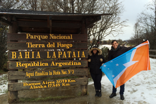 Blog Viagens de Marcela Pena visita Ushuaia | Brasileiros em Ushuaia