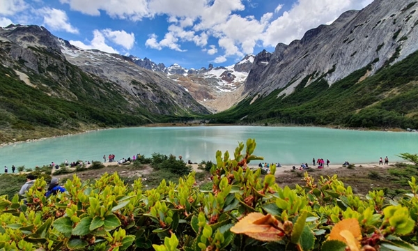 Laguna Esmeralda durante o Verão na Patagônia Argentina | Brasileiros em Ushuaia