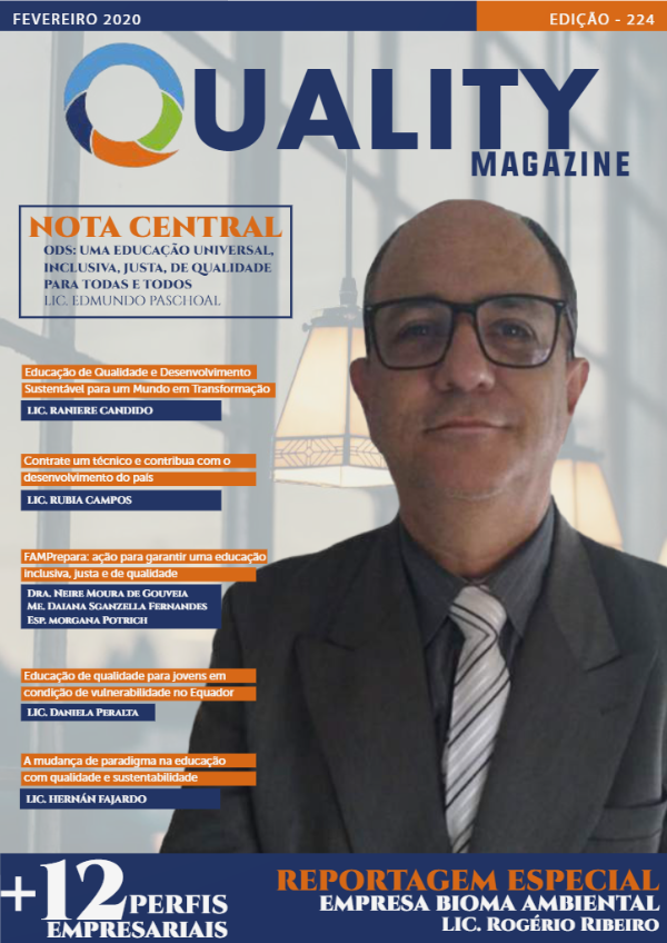 Capa Quality Magazine: Artigo Brasileiros em Ushuaia