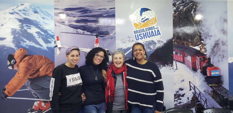 Atriz Ana Torres visita Ushuaia | Brasileiros em Ushuaia