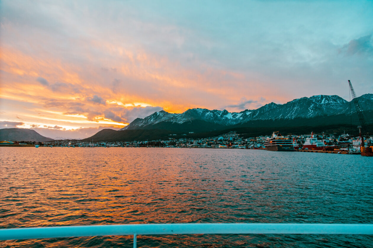 Vista da cidade de Ushuaia - Brasileiros em Ushuaia