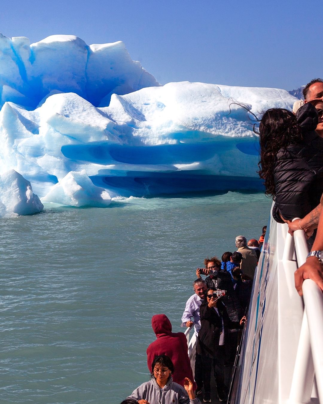 Iceberg no Lago Argentino - Brasileiros em Ushuaia