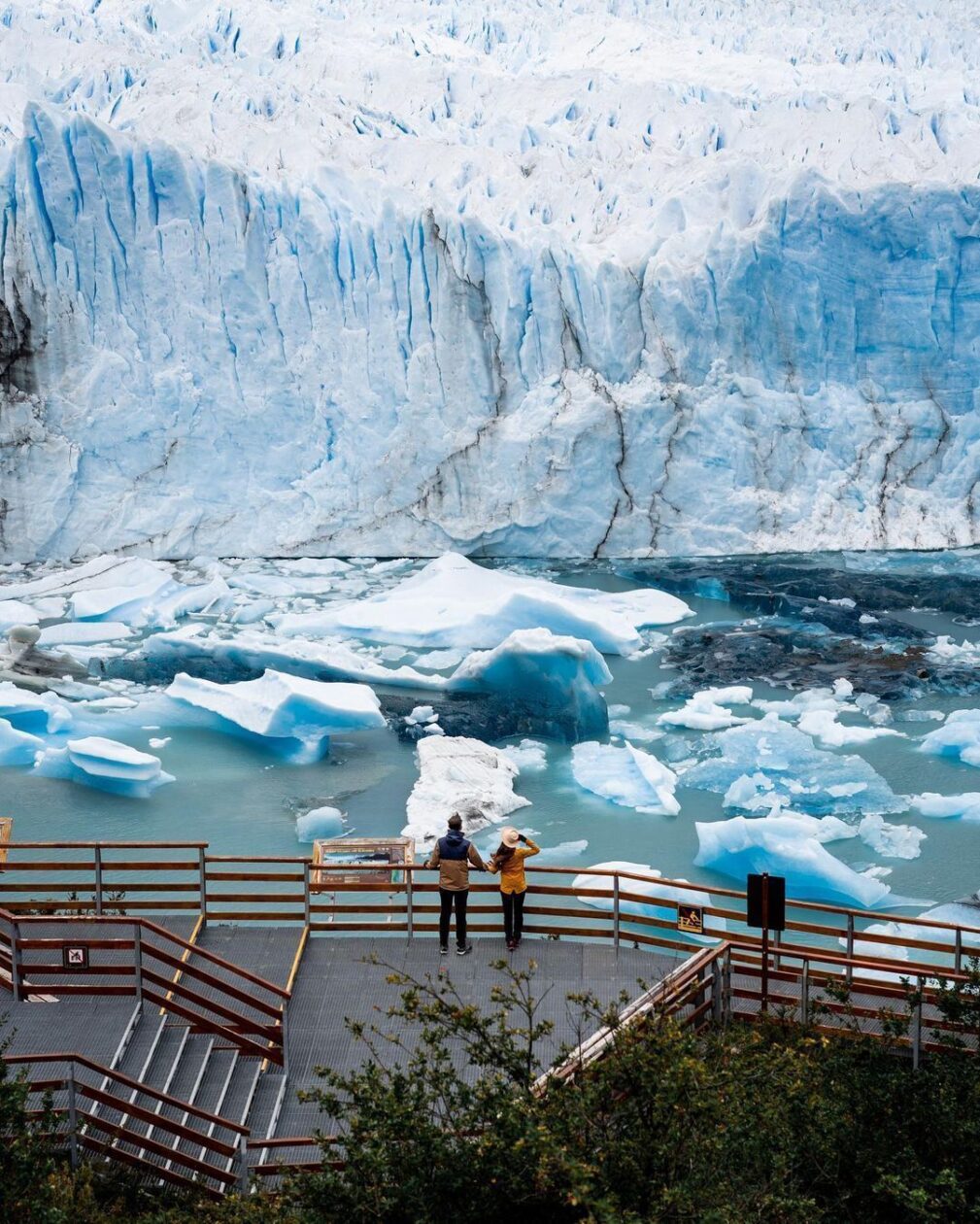Perito Moreno Passarelas por @traveltheearth