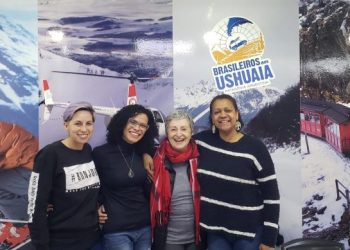 Atriz Ana Torres visita Ushuaia | Brasileiros em Ushuaia