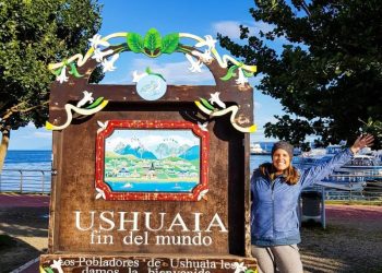 Placa Ushuaia Instagram Porondefui conhece ushuaia | Brasileiros em Ushuaia