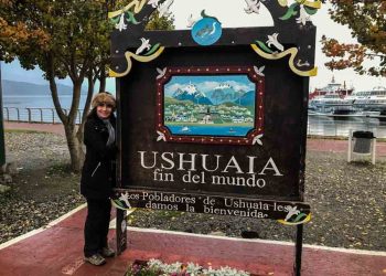 Silvia - Blog Suas Próximas Viagens Placa Ushuaia | Brasileiros em Ushuaia